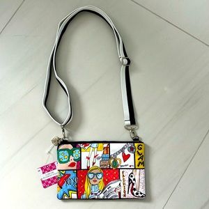 Brighton Girl Glam Crossbody Pouch. NEW
